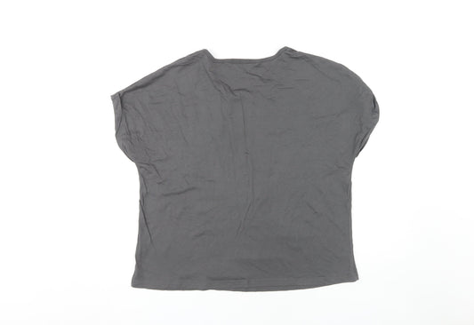 USAPRO Women's Grey T-Shirt Size 14 Round Neck