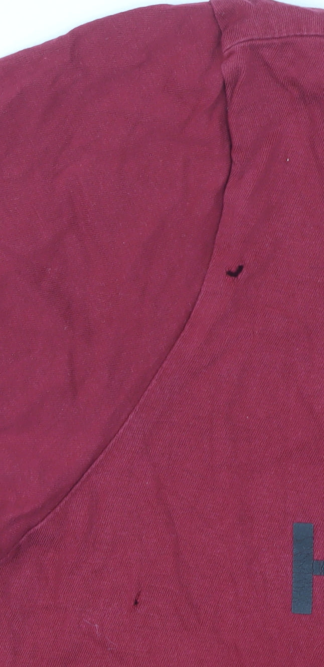 Hugo Boss Red Men's M Graphic T-Shirt