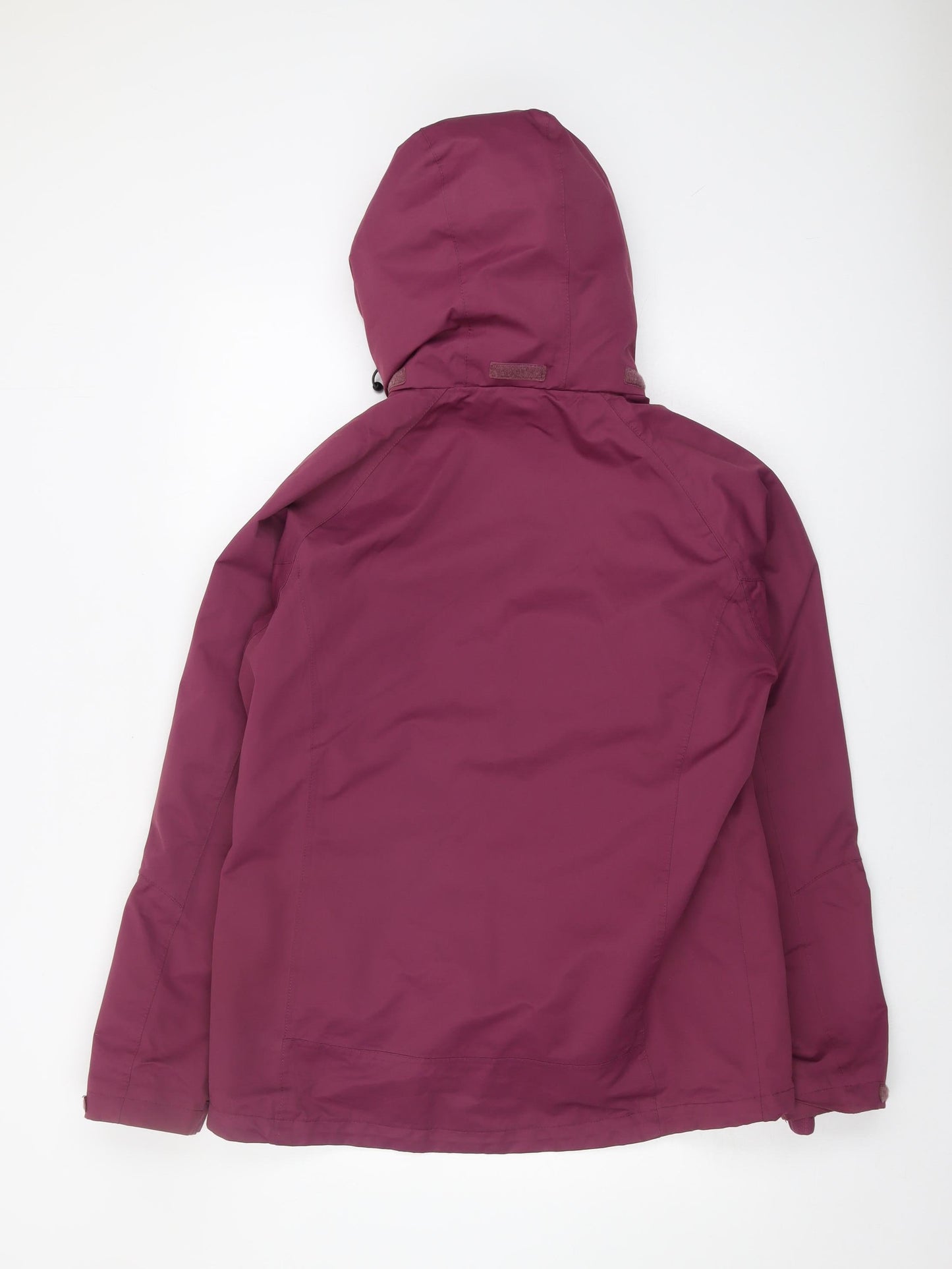 Hi Gear Women's Purple Parka Jacket Size 14 Hooded Zip