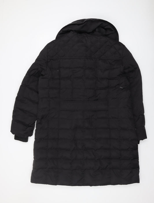 Kenneth Cole Reaction Women's Black Plus Puffer Coat