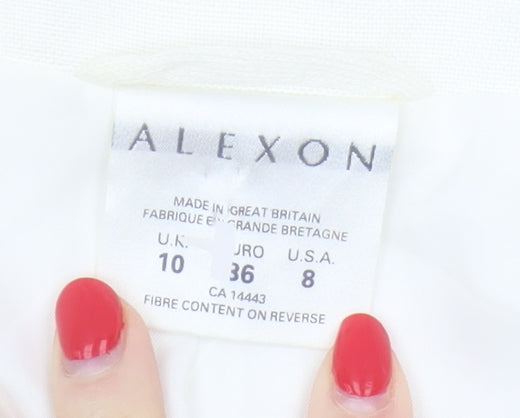 Alexon Women's Ivory Blazer, Size 10, Double Breasted Formal