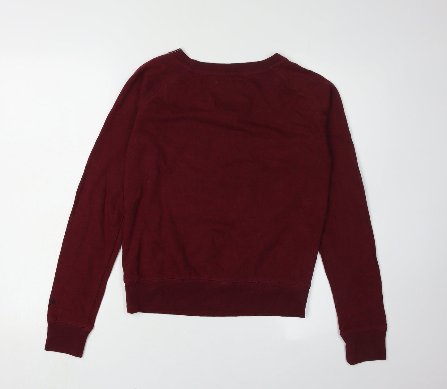 Hard Rock Cafe Women's Red Pullover Sweatshirt S