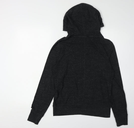 Nike Women's Black Pullover Hoodie M Lightweight Activewear