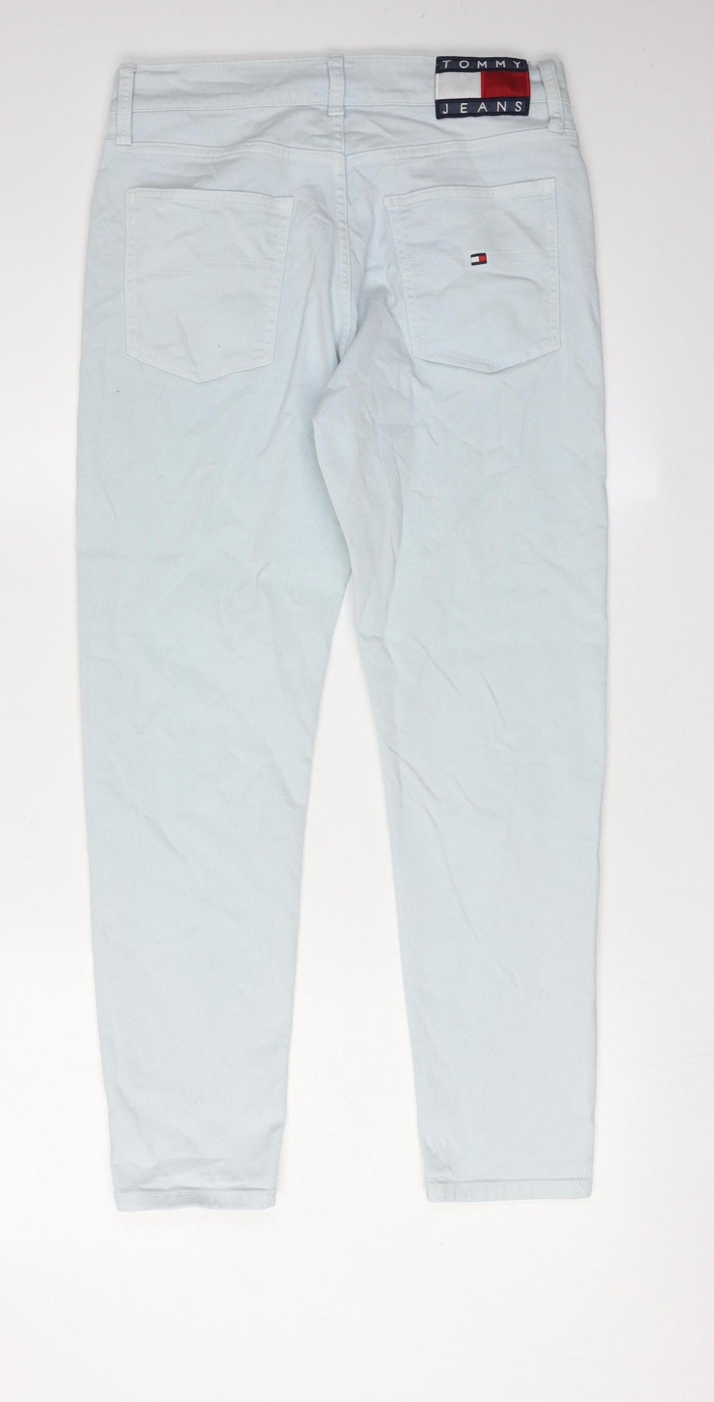 Tommy Jeans Women Blue Logo Accent Size 10