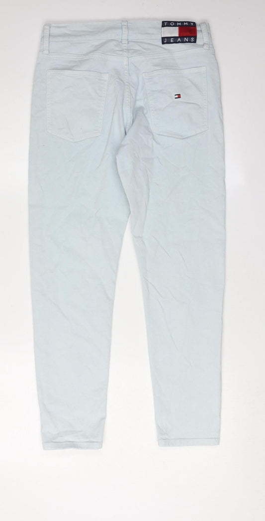 Tommy Jeans Women Blue Logo Accent Size 10