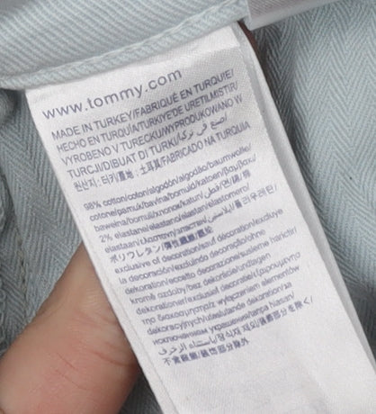 Tommy Jeans Women Blue Logo Accent Size 10