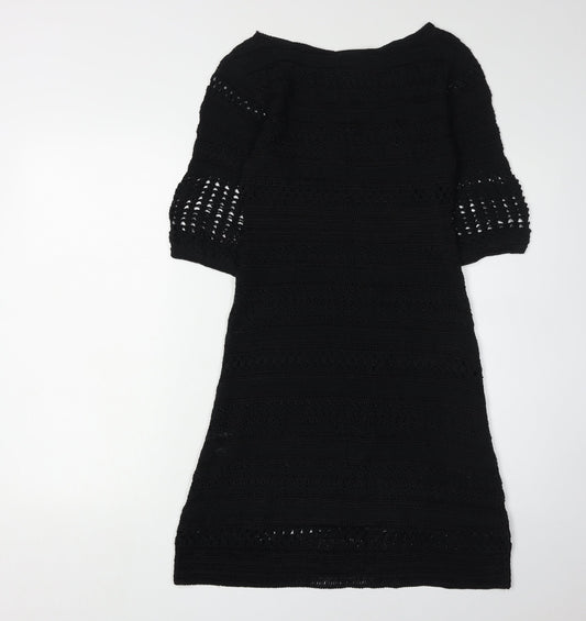 Karen Millen Black Knit Dress, Women's Size 4