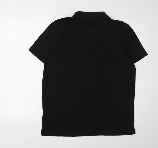 Mountain Warehouse Men's Black Polo M Quick Dry Active