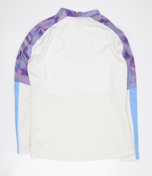 Puma Men's White L Football Pullover Jersey