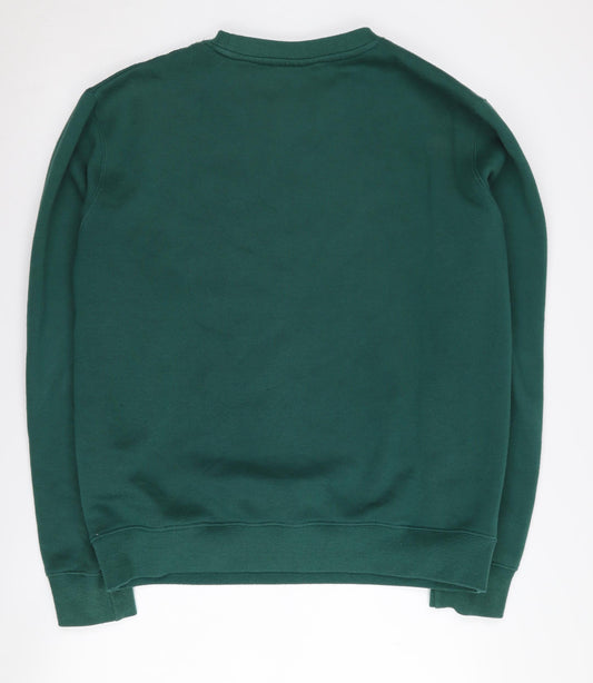 FILA Green Unisex Adults Sweatshirt L Pullover