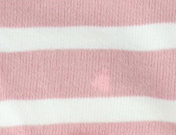 Fat Face Women's Pink Striped Full Zip Hoodie Size 10