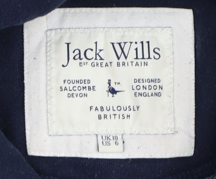 Jack Wills Women's Multicoloured Pullover Hoodie M