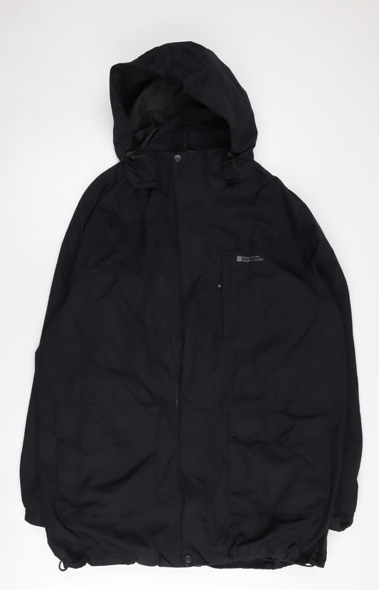 Mountain Warehouse Men's Black XL Parka Jacket