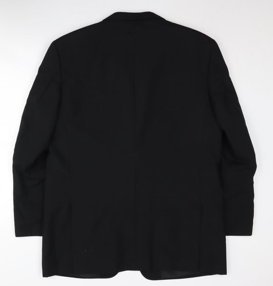 FH Men's Black Shawl Lapel Tuxedo Jacket Size 44