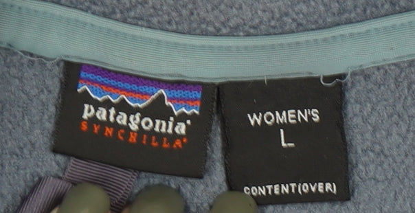 Patagonia Women’s Blue Fleece Jacket L Casual Outdoor