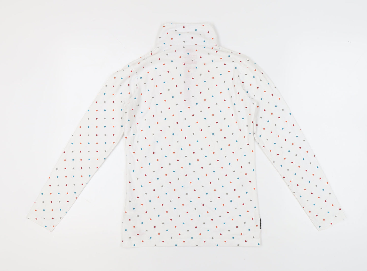 Trespass Women's White Polka Dot Jersey, 2XS, Casual