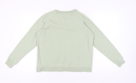 FatFace Women's Green Pullover Sweatshirt - Size 12