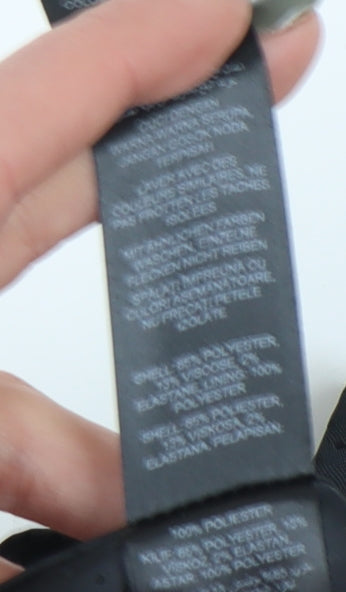 Brand and care label for John Rocha boys’ grey suit waistcoat age 2 years