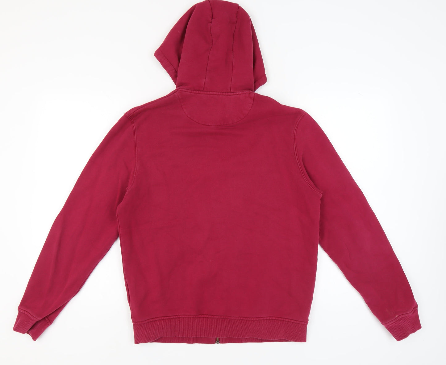 Lyle & Scott Men's Red Full Zip Hoodie L