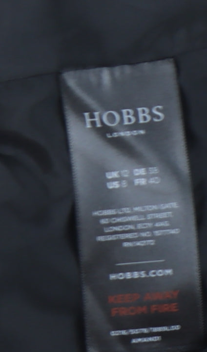 Hobbs Women's Black & White Floral Sheath Dress, Size 12