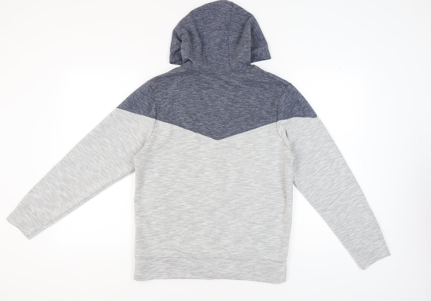 Jack & Jones Men's Grey Full Zip Hoodie - Size M