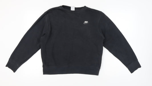 Nike Black Pullover Sweatshirt Unisex Adult Size S