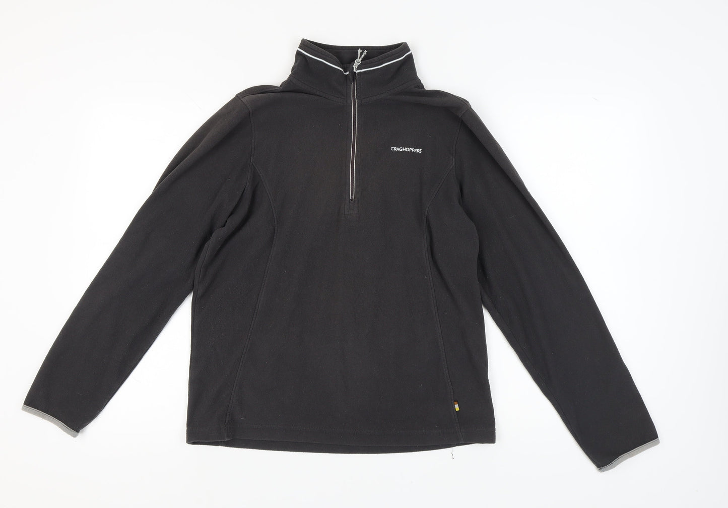 Craghoppers Men's Black 1/2 Zip Fleece Sweatshirt S