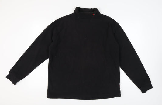 Trespass Men's Black L Fleece Pullover Sweatshirt