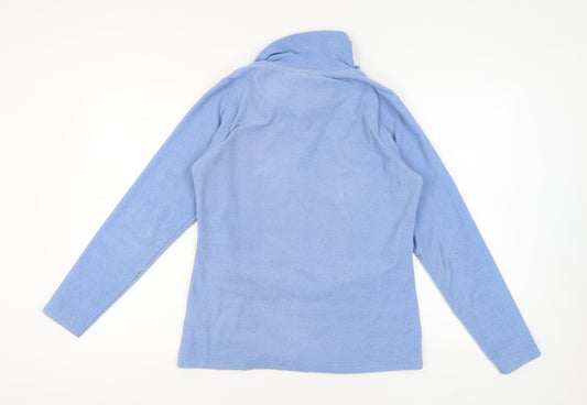 Mountain Warehouse Women's Blue Cowl Neck Sweatshirt Size 12