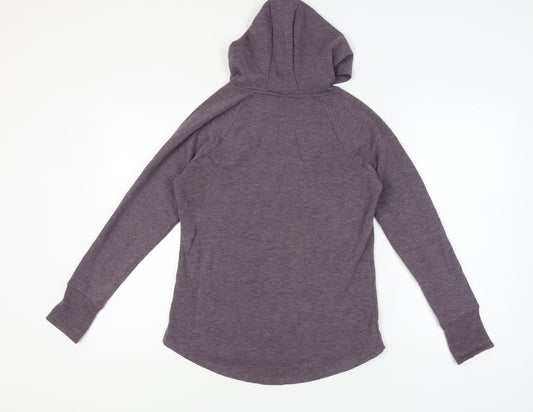 Layer8 Women's Purple S Quick Dry Pullover Hoodie