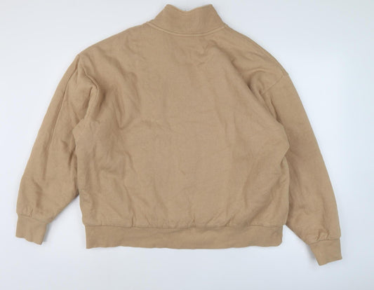 Billabong Men's Beige XL Henley Sweatshirt