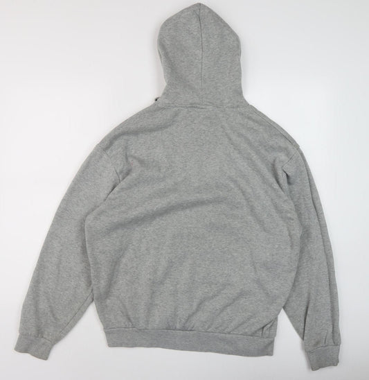 Le Coq Sportif Men's Grey Pullover Hoodie - Size S