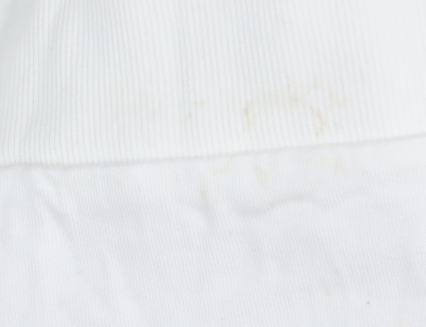 Jack & Jones Men's White Zip Sweatshirt M