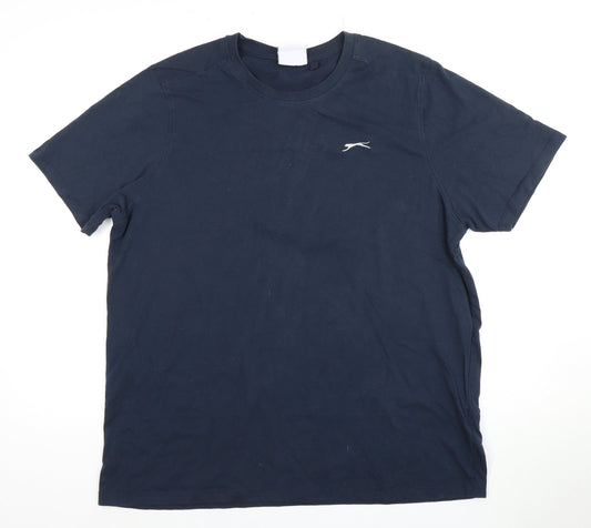 Slazenger Men's Blue 2XL Short Sleeve T-Shirt