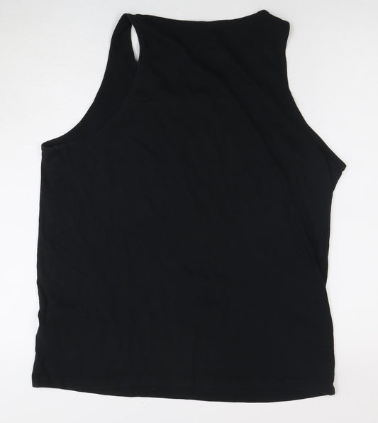 Jack & Jones Black Tank - XL - Unisex Adults Casual Wear