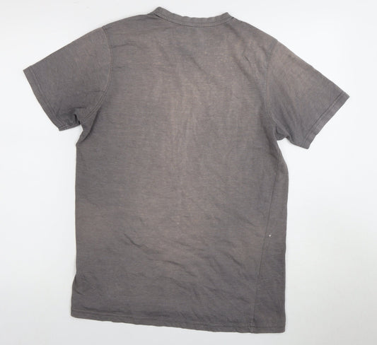Mountain Warehouse Men’s Grey Quick-Dry T-Shirt, Size S