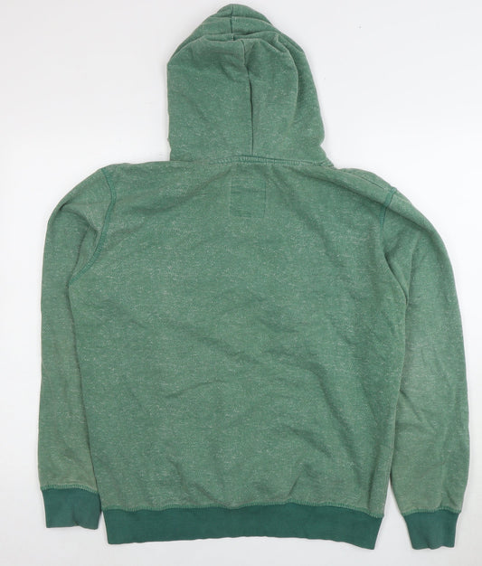 Lee Cooper Men's Green Pullover Hoodie Size L