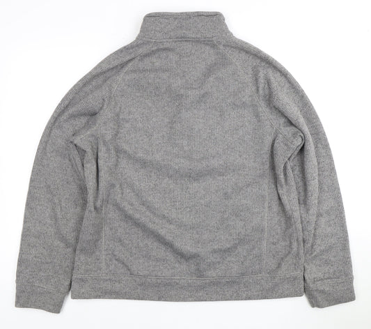 Craghoppers Men's Grey 1/4 Zip Sweatshirt L