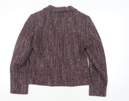 ALEX & Co. Women's Multicoloured Bouclé Blazer Size 12