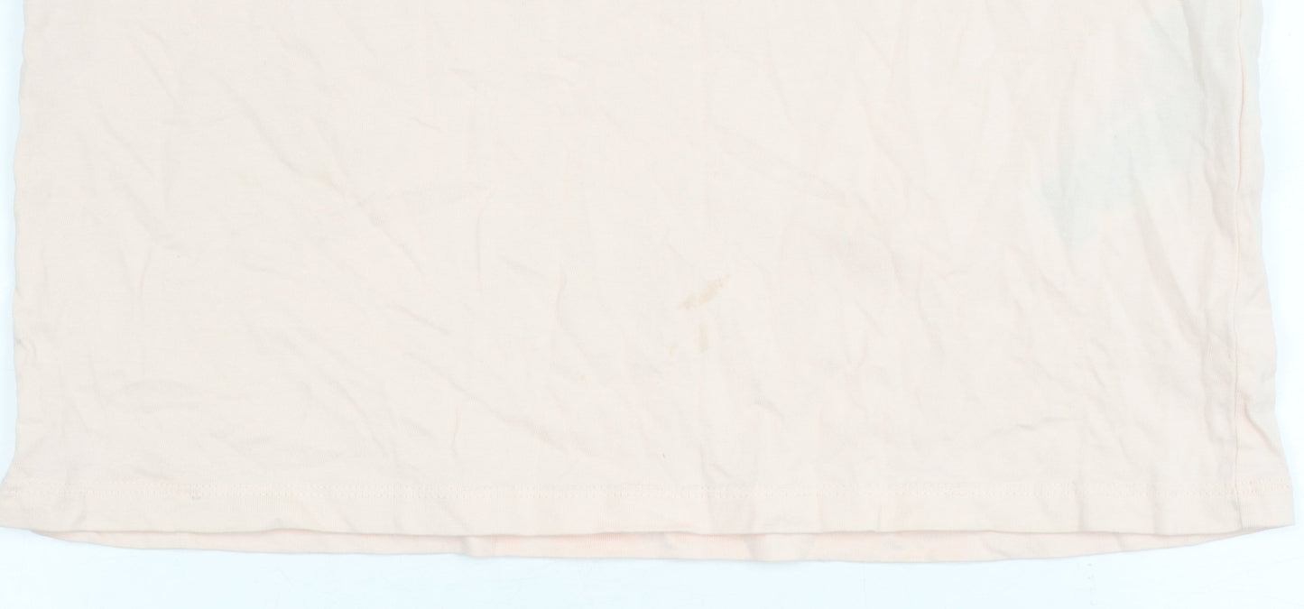 Levi's Women's Pink T-Shirt, Size S, Cotton, Casual Style