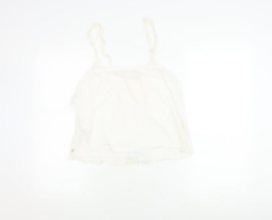 Abercrombie & Fitch Women’s Large White Lace Camisole