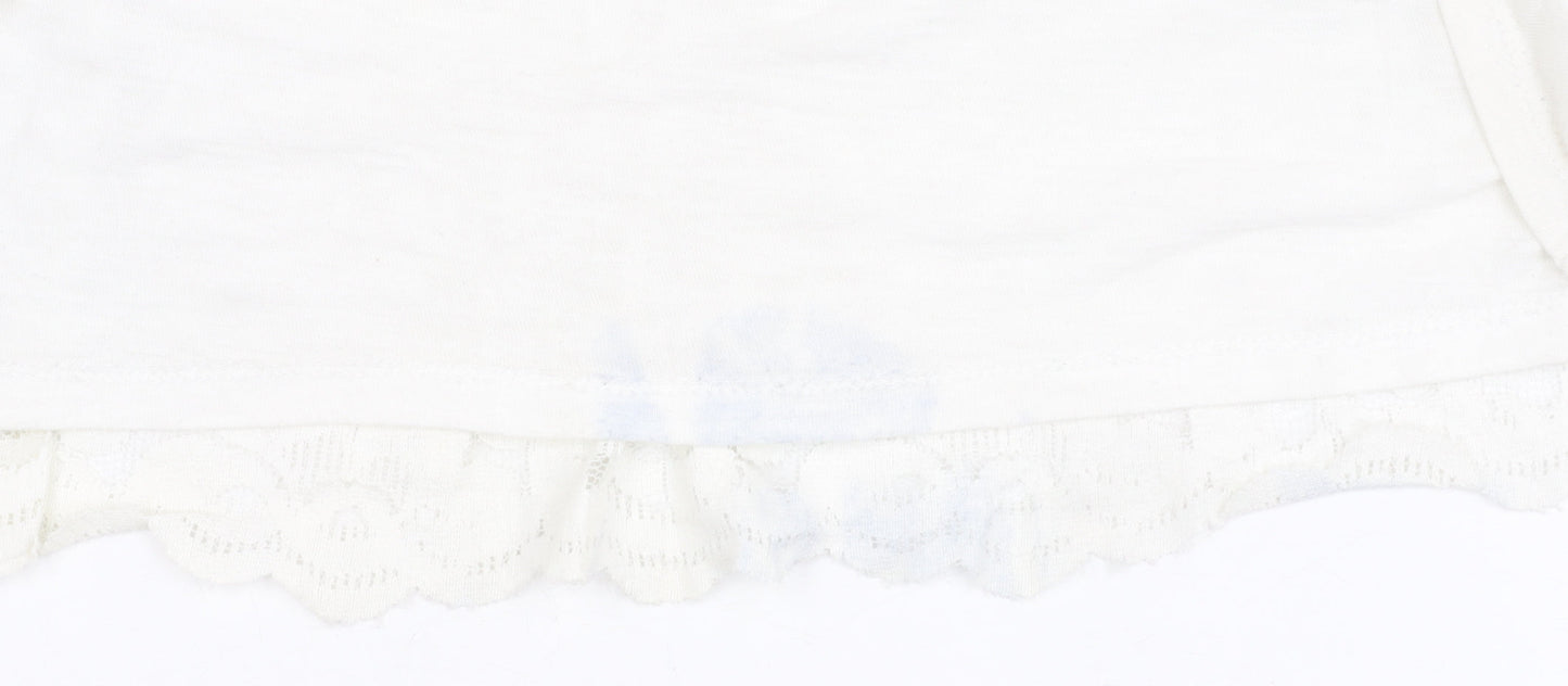 Abercrombie & Fitch Women’s Large White Lace Camisole