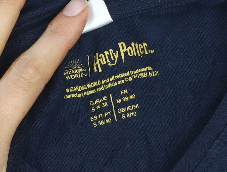 Harry Potter Blue Unisex Long Sleeve T-Shirt S
