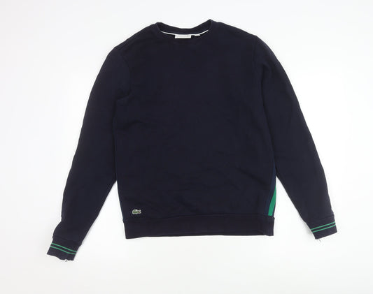 Lacoste Men's Black Pullover Sweatshirt M