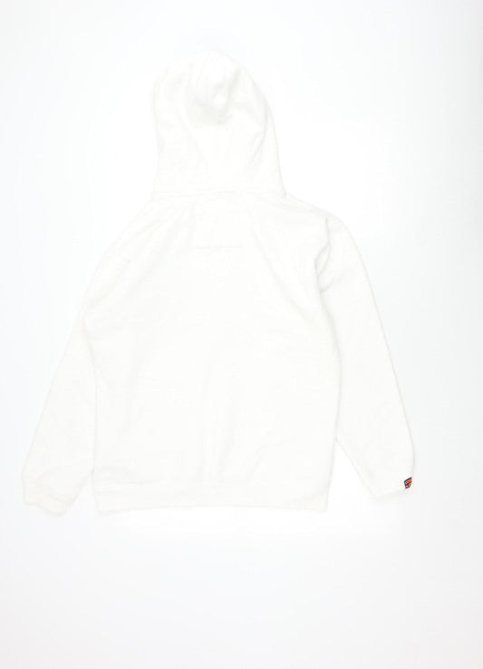 Superdry Women's White Pullover Hoodie XS