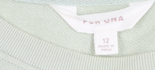 Marks and Spencer Women's Green Pullover Jumper Size 12