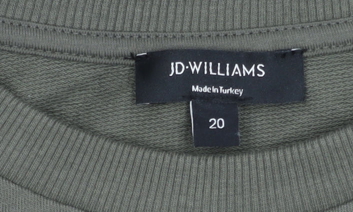 JD Williams Women's Multicoloured Pullover Sweatshirt Size 20