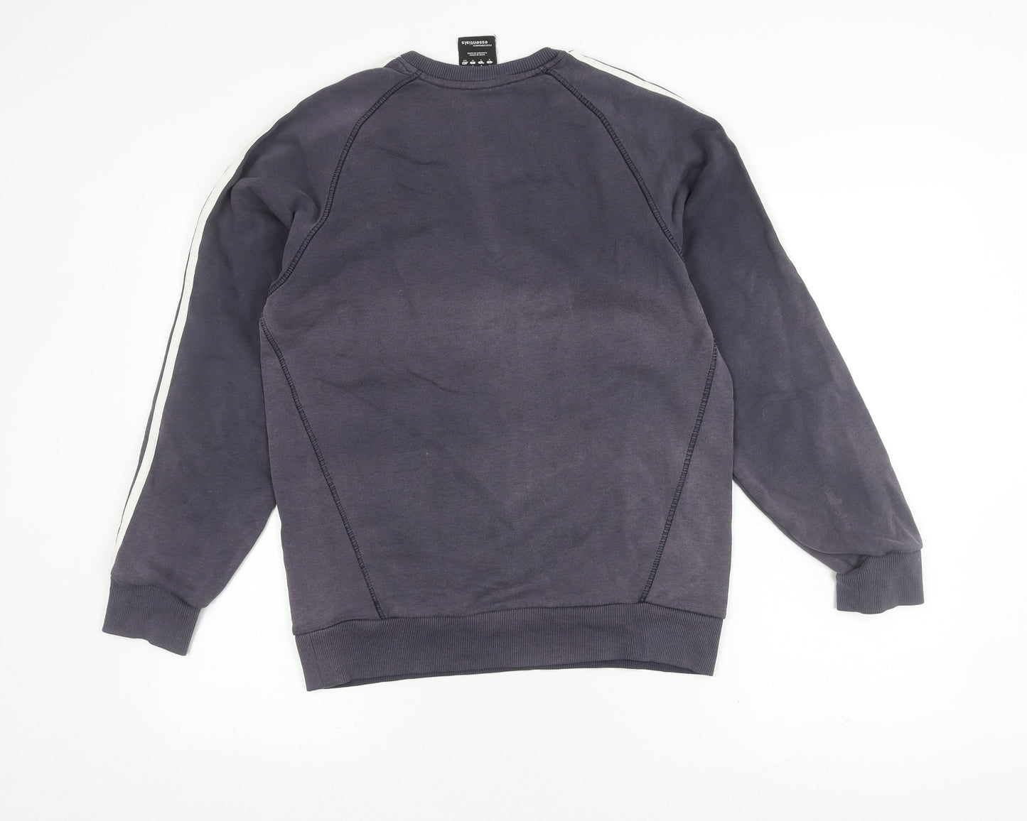 Adidas Men's Grey Pullover Sweatshirt S