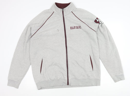 Champion Men’s Grey Varsity Jacket XL - Casual College Style