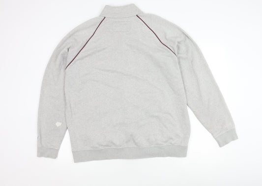 Champion Men’s Grey Varsity Jacket XL - Casual College Style